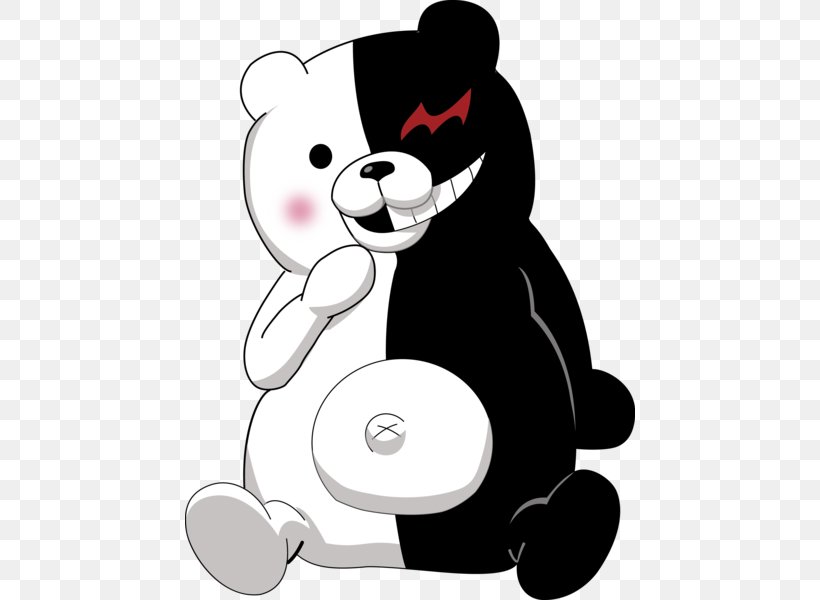 Danganronpa 2: Goodbye Despair Danganronpa: Trigger Happy Havoc Danganronpa V3: Killing Harmony T-shirt Bear, PNG, 450x600px, Watercolor, Cartoon, Flower, Frame, Heart Download Free