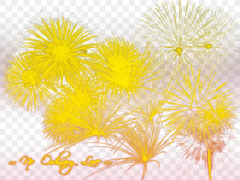 Yellow On Red Fireworks, PNG, 1024x768px, Watercolor, Cartoon, Flower, Frame, Heart Download Free