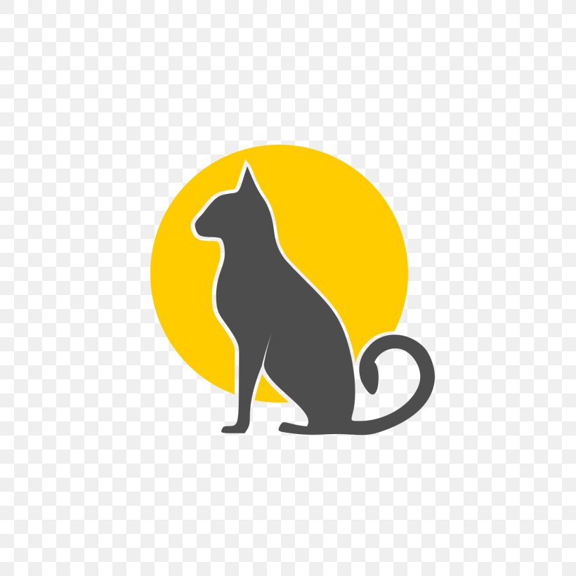 Cat Dog Pet Logo Scratching Post, PNG, 820x820px, Cat, Animal, Black, Carnivoran, Cat Like Mammal Download Free