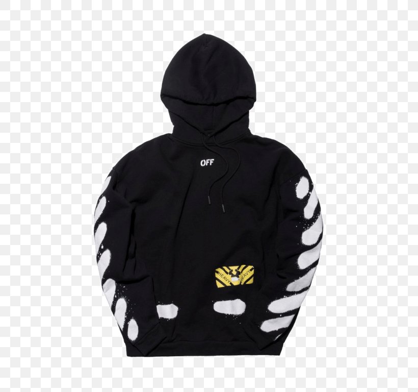 Hoodie Air Force Off-White Fashion Brand, PNG, 768x768px, 2017, Hoodie, Air Force, Bathing Ape, Black Download Free