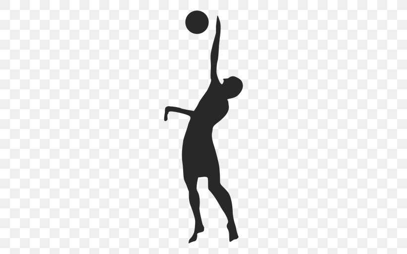 Volleyball Player Silhouette Transparency, PNG, 512x512px, Volleyball, Ball, Ball Game, Basketball, Basketball Moves Download Free