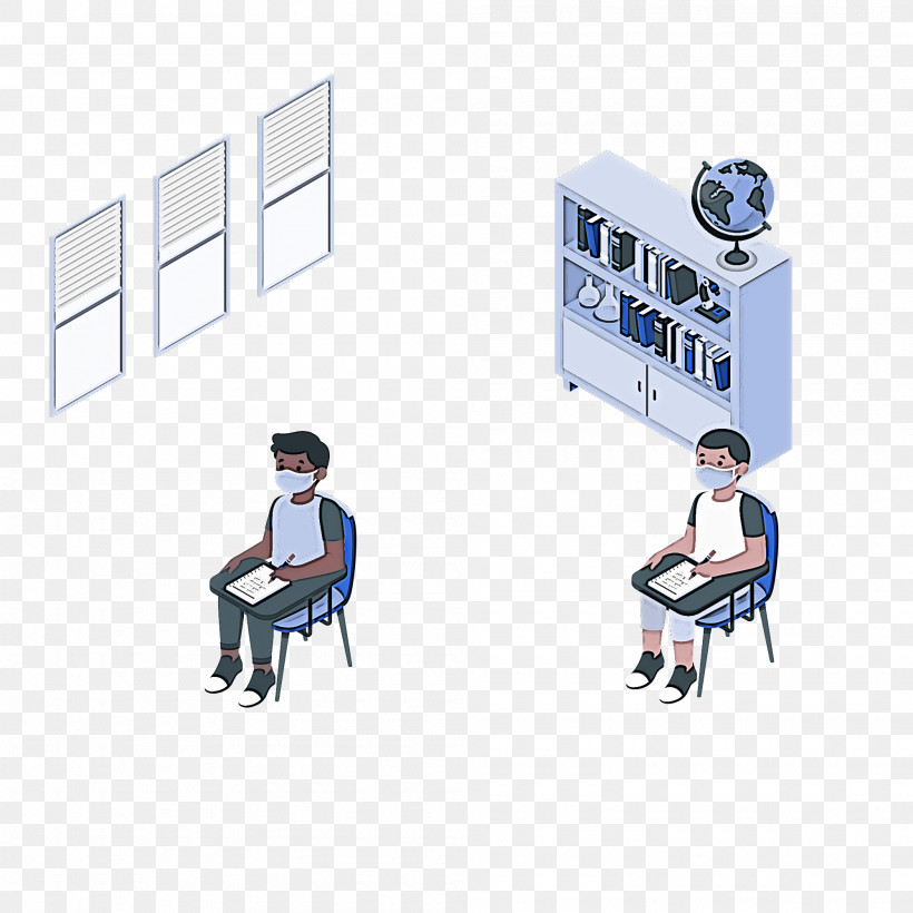 Cartoon Furniture Office Chair Chair Desk, PNG, 2000x2000px, Cartoon, Chair, Desk, Furniture, Gaming Chair Download Free