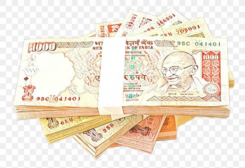 Indian Money, PNG, 850x585px, Cartoon, Banknote, Cash, Currency, India Download Free