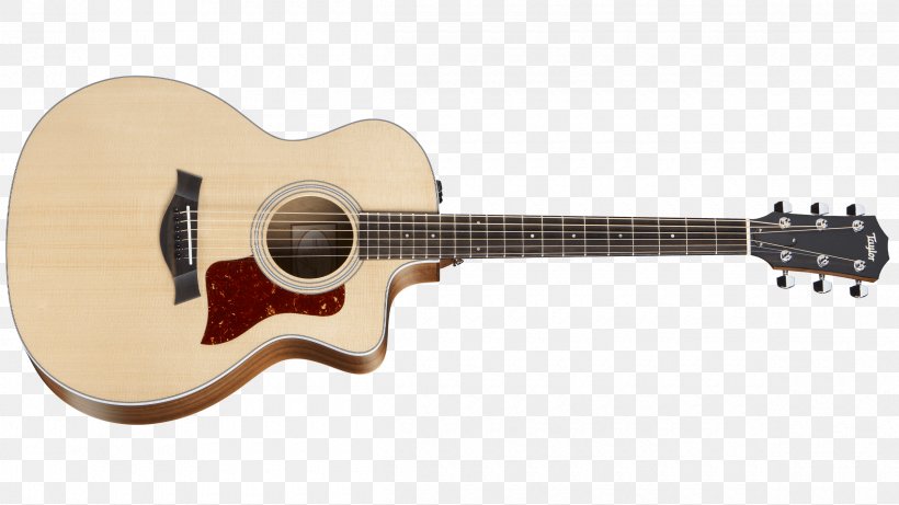Taylor 214ce DLX Acoustic-electric Guitar Acoustic Guitar Taylor Guitars, PNG, 2400x1352px, Watercolor, Cartoon, Flower, Frame, Heart Download Free