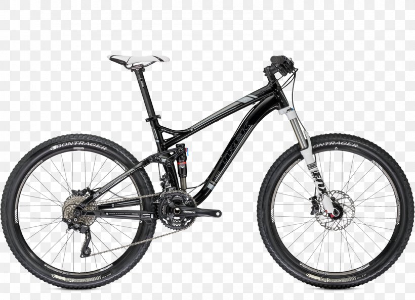 Trek Bicycle Corporation Mountain Bike Cycling Electric Bicycle, PNG, 1490x1080px, 275 Mountain Bike, Bicycle, Automotive Tire, Bicycle Cranks, Bicycle Fork Download Free