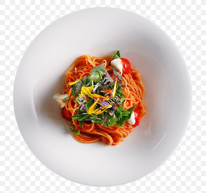 Spaghetti Alla Puttanesca Pasta Al Pomodoro Taglierini Chinese Noodles, PNG, 768x768px, Spaghetti Alla Puttanesca, Bucatini, Capellini, Chinese Noodles, Cuisine Download Free