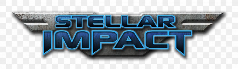 Stellar Impact Homeworld Real-time Strategy Logo, PNG, 2637x763px, Stellar Impact, Blue, Brand, Homeworld, Logo Download Free