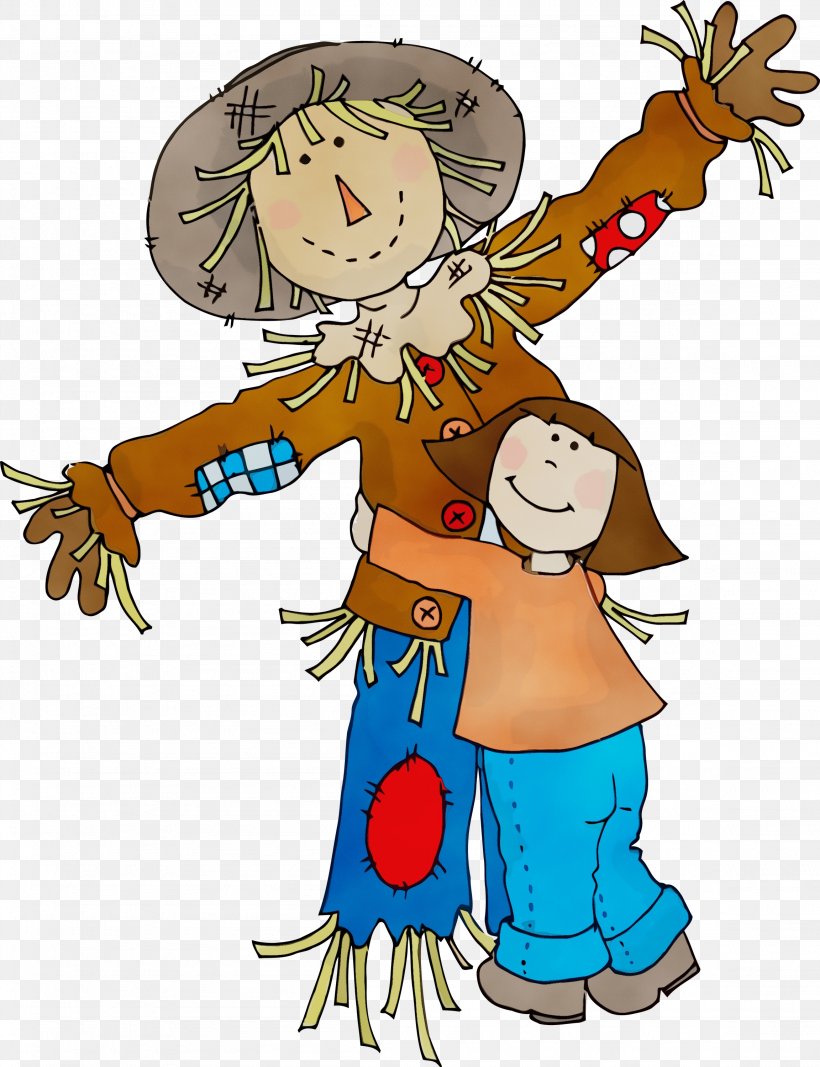 Cartoon, PNG, 2304x3000px, Scarecrow, Autumn, Cartoon, Paint, Thanksgiving Download Free