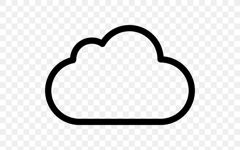 Cloud Computing Cloud Storage Clip Art, PNG, 512x512px, Cloud Computing, Area, Black, Black And White, Body Jewelry Download Free