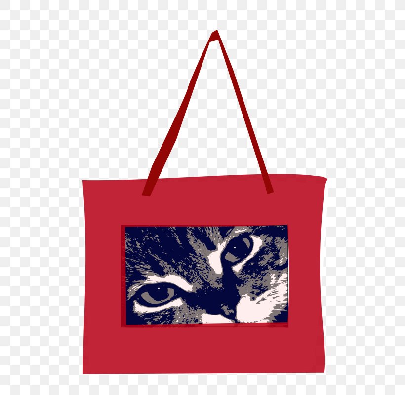 Tote Bag Cat Paper Clip Art, PNG, 667x800px, Tote Bag, Bag, Brand, Cat, Electric Blue Download Free