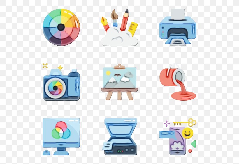 Computer Icon, PNG, 600x564px, Watercolor, Computer Icon, Logo, Paint, Technology Download Free