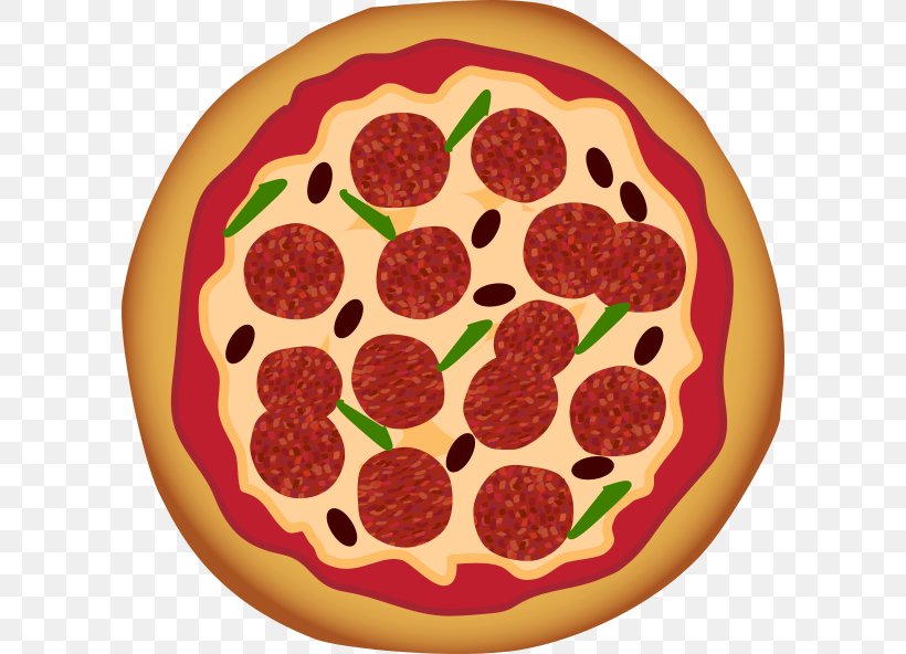 Junk Food Cartoon, PNG, 600x592px, Pizza, American Food, Cheese, Cuisine, Dish Download Free