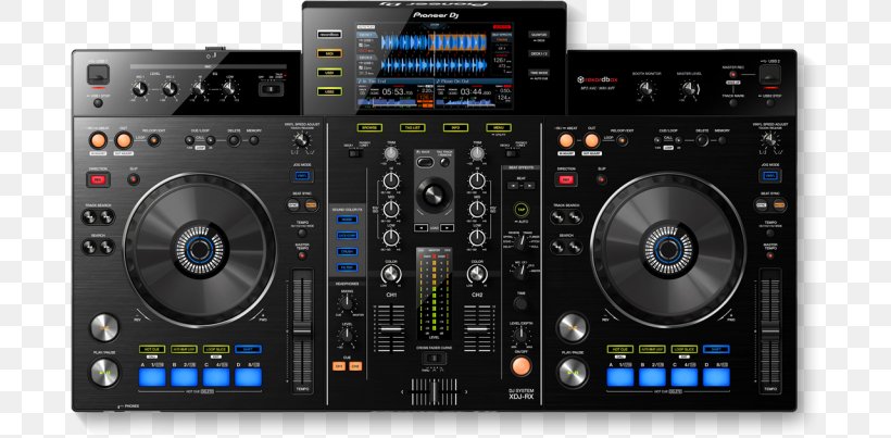 Pioneer DJ DJ Controller Disc Jockey Pioneer XDJ-RX CDJ, PNG, 768x403px, Pioneer Dj, Audio, Audio Equipment, Audio Mixers, Audio Receiver Download Free