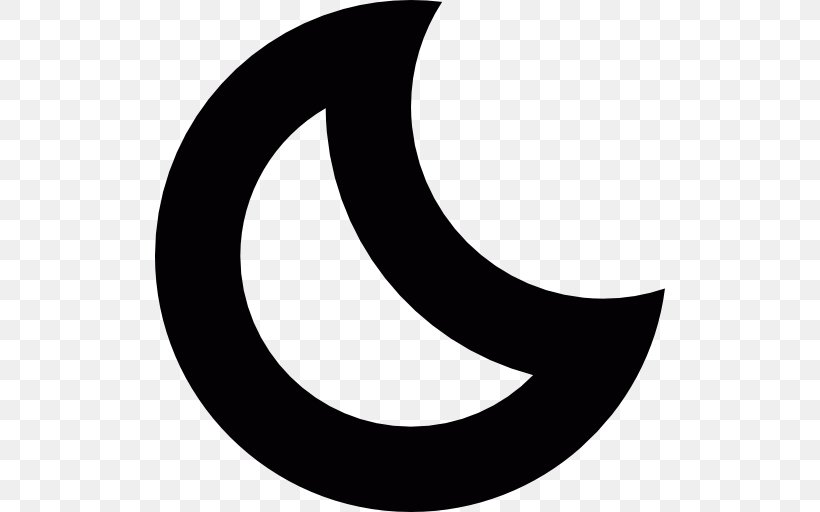 Moon Crescent Clip Art, PNG, 512x512px, Moon, Black, Black And White, Brand, Crescent Download Free