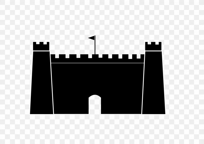 Silhouette Castle Clip Art, PNG, 2400x1697px, Silhouette, Black, Black And White, Brand, Cartoon Download Free