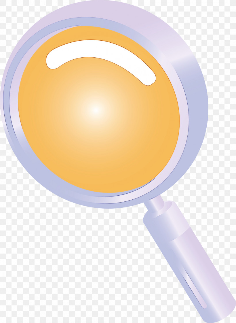 Orange, PNG, 2193x3000px, Magnifying Glass, Magnifier, Orange, Paint, Watercolor Download Free