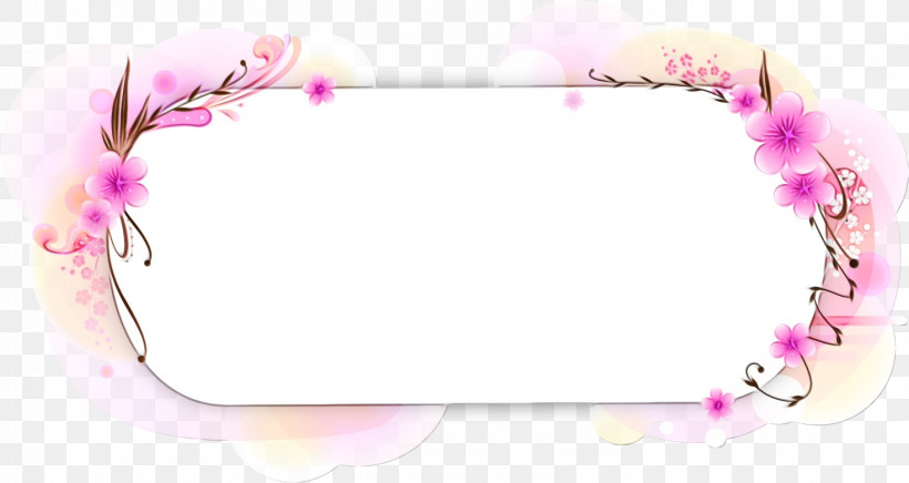 Picture Frame, PNG, 1470x782px, Flower Rectangular Frame, Floral Rectangular Frame, Flower, Paint, Picture Frame Download Free
