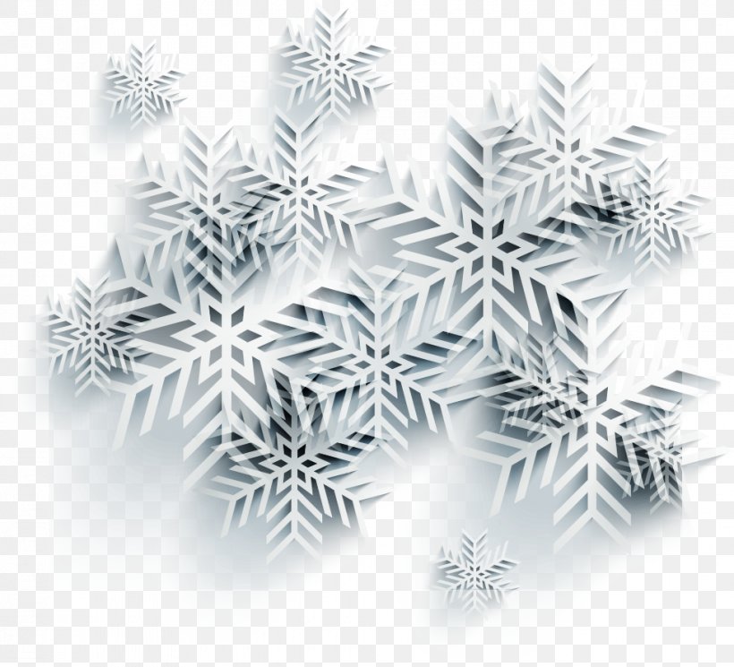 Snowflake Euclidean Vector, PNG, 977x888px, Snowflake, Art, Black And White, Christmas Card, Graphic Arts Download Free