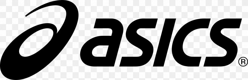 ASICS Sneakers Sport Logo, PNG, 2400x780px, Asics, Black And White, Brand, Clothing, Footwear Download Free