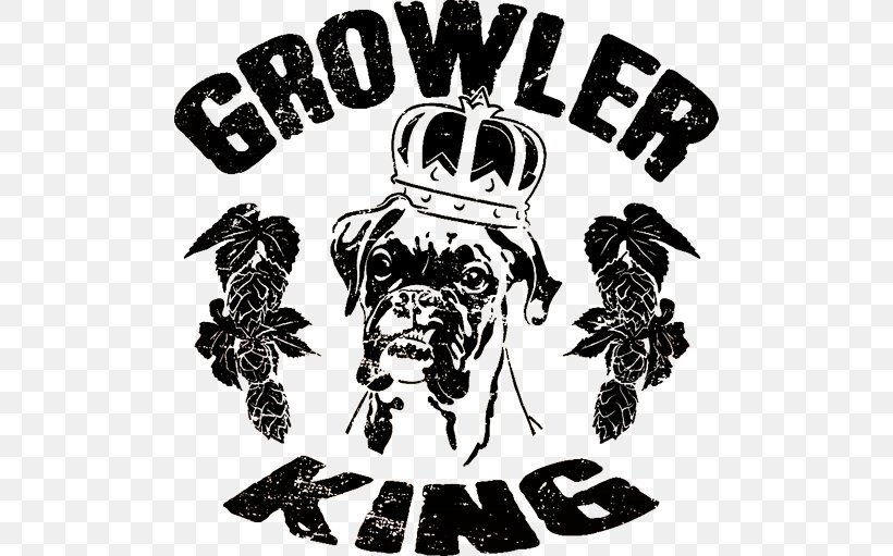 Beer The Growler King At Quality Market The Growler King On Hwy 99 Central Point, PNG, 500x511px, Beer, Brewery, Brewing, Canidae, Carnivore Download Free
