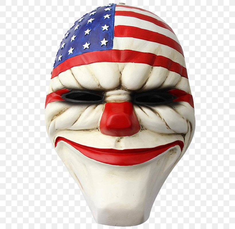 Payday 2 Amazon.com Payday: The Heist Mask Costume, PNG, 800x800px, Payday 2, Amazoncom, Christmas Ornament, Clothing, Clothing Accessories Download Free