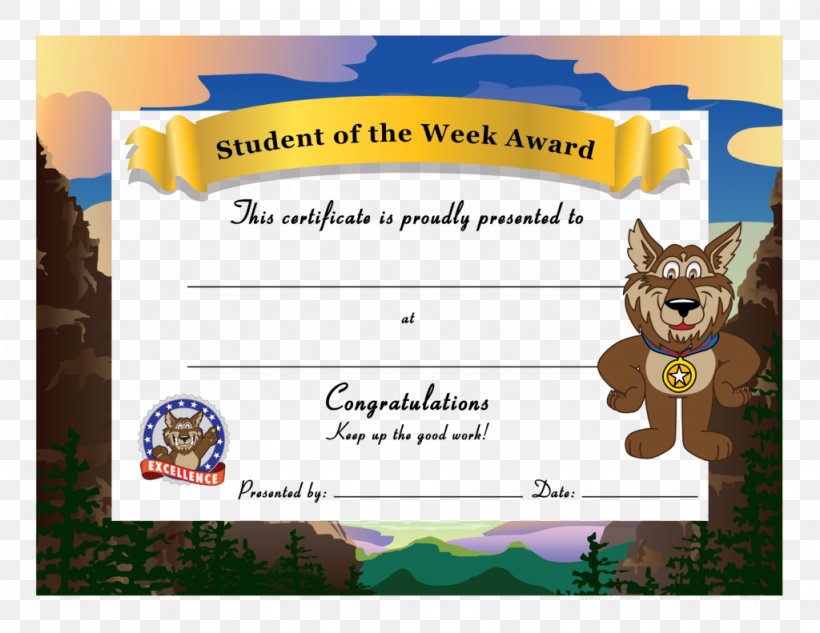 Student Academic Certificate School Template Teacher Award, PNG, 1024x791px, Student, Academic Certificate, Classroom, Elementary School, Perfect Attendance Award Download Free