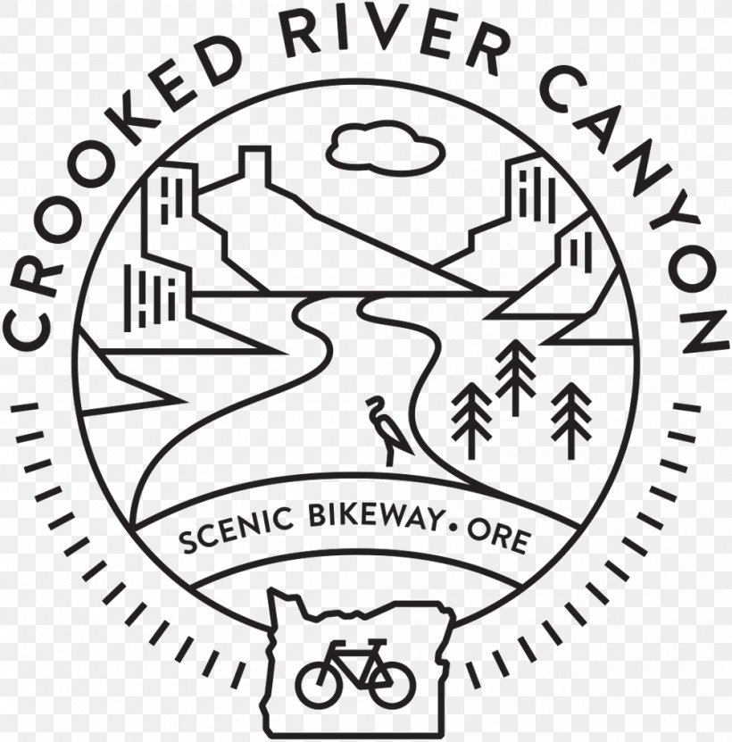 Crooked River Gorge Prineville Clackamas River, PNG, 1000x1014px, Prineville, Area, Art, Bicycle, Black And White Download Free