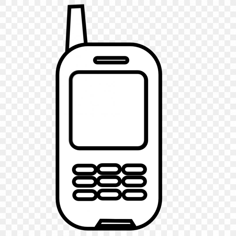 IPhone Samsung Galaxy Telephone Handheld Devices Clip Art, PNG, 999x999px, Iphone, Area, Black, Black And White, Cellular Network Download Free
