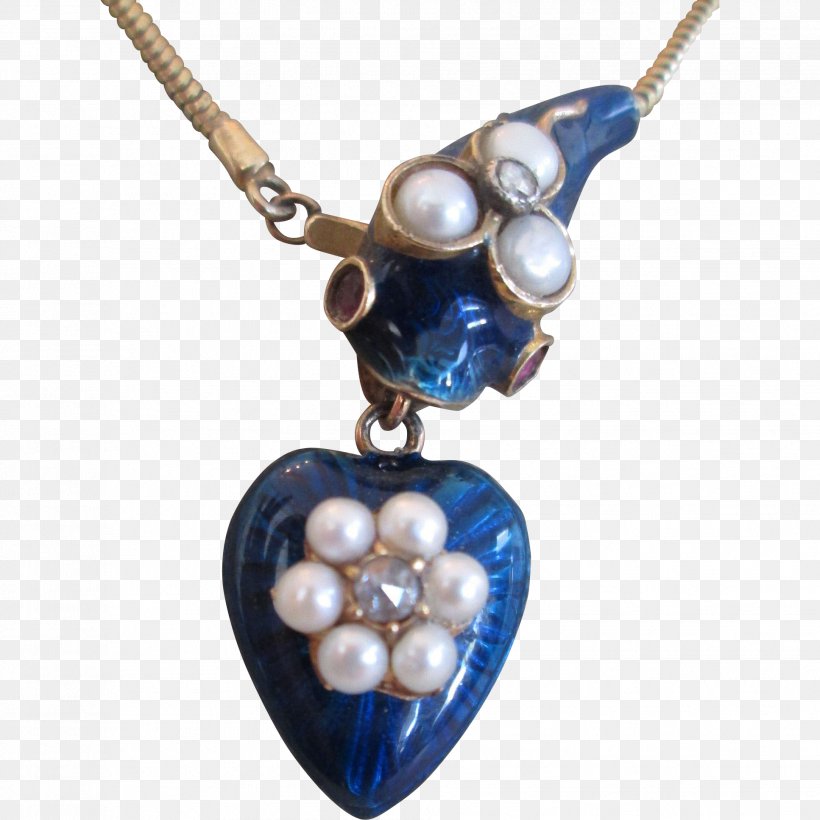 Pearl Locket Cobalt Blue Necklace Bead, PNG, 1934x1934px, Pearl, Bead, Blue, Body Jewellery, Body Jewelry Download Free