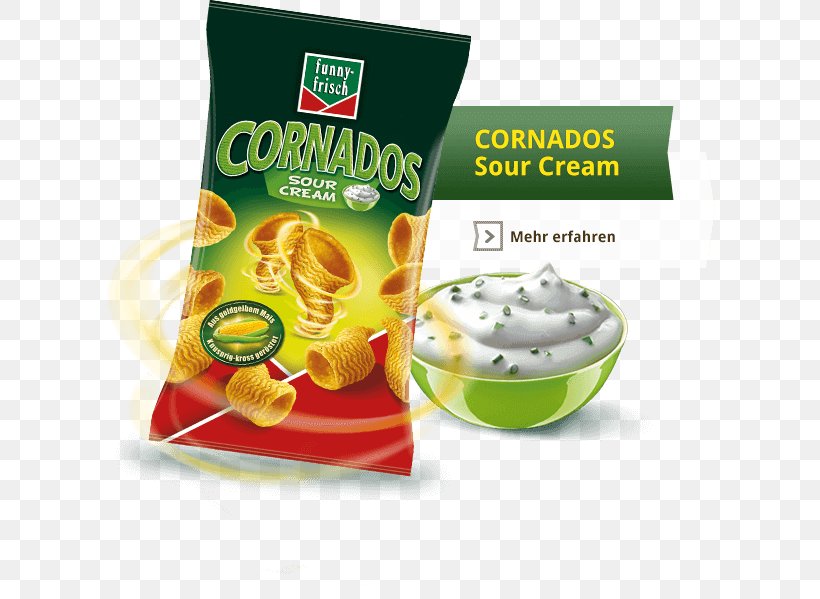 Vegetarian Cuisine Junk Food Potato Chip Condiment Sour Cream, PNG, 610x599px, Vegetarian Cuisine, Condiment, Convenience Food, Cuisine, Dish Download Free