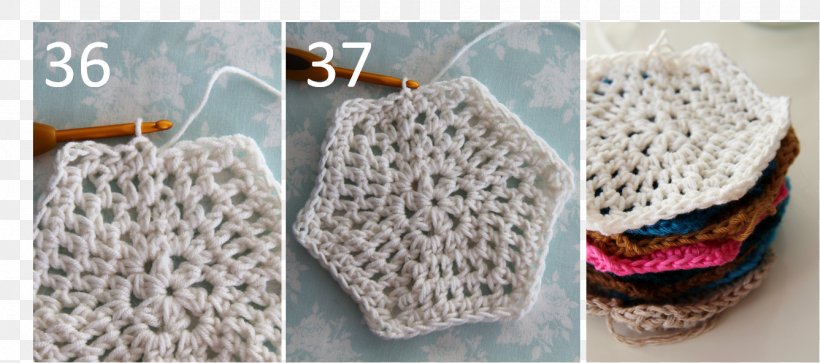 Crochet Wool Hexagon Square Pattern, PNG, 1337x592px, Crochet, Dress, Hexagon, Jacket, Knitting Download Free