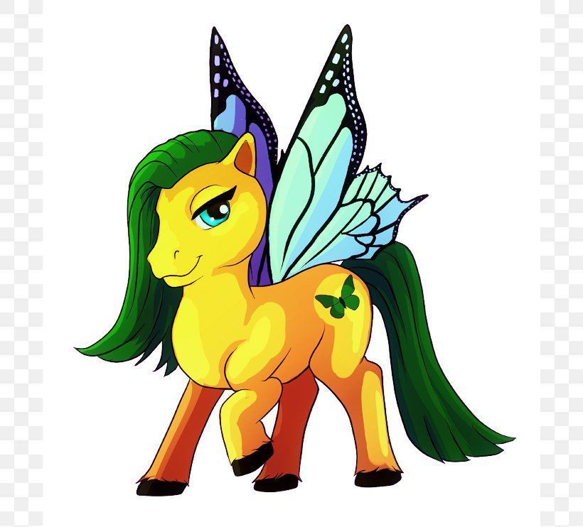 Pony Butterfly How-to Clip Art, PNG, 700x742px, Pony, Animal, Animal Figure, Art, Butterfly Download Free