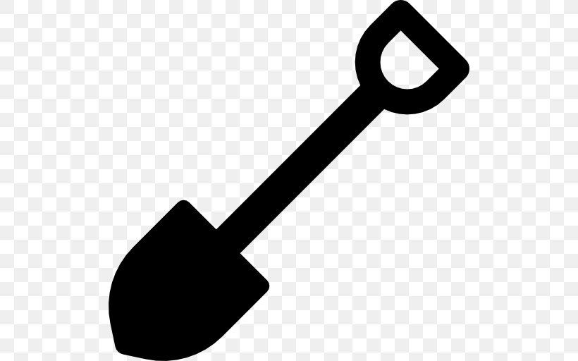 Digging Shovel Tool Clip Art, PNG, 512x512px, Digging, Black And White, Entrenching Tool, Gardening, Hardware Download Free