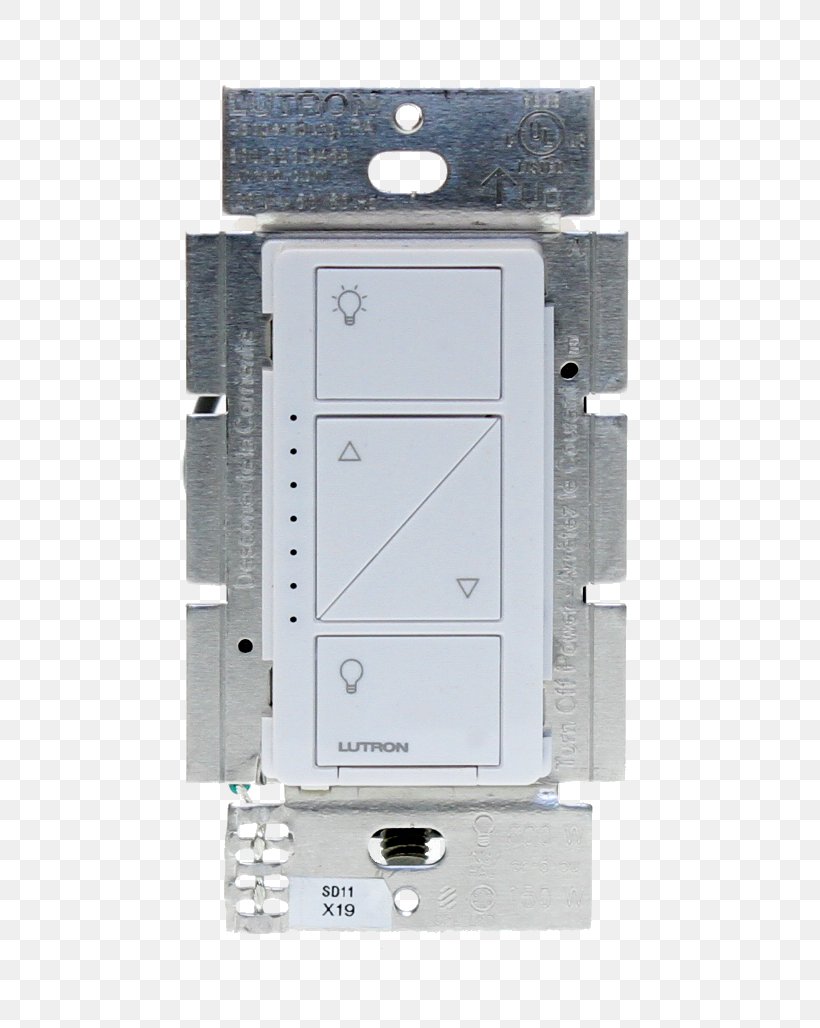 Dimmer Incandescent Light Bulb Lutron Electronics Company Electrical Switches, PNG, 718x1028px, Dimmer, Circuit Breaker, Electrical Switches, Electronic Component, Electronic Device Download Free