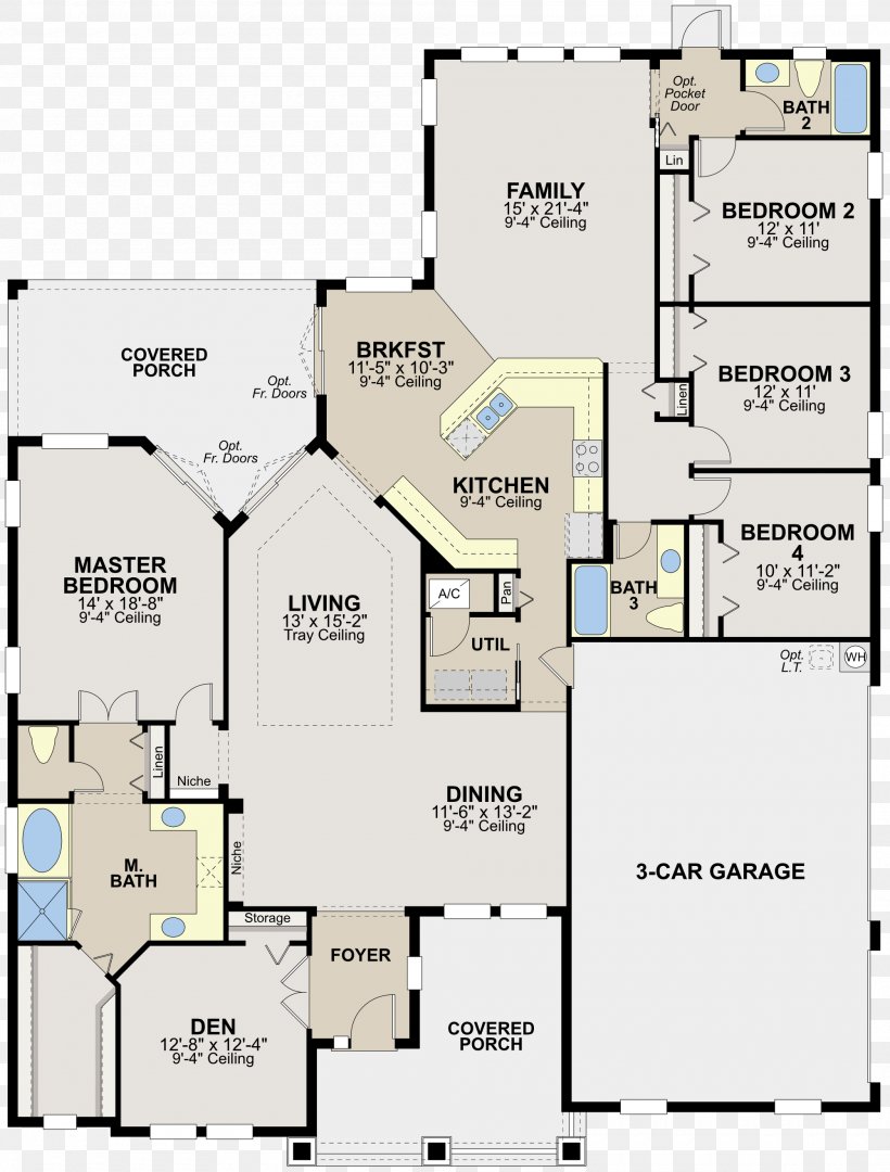 Floor Plan House Plan Storey, PNG, 2000x2635px, Floor Plan, Area, Bedroom, Bungalow, Diagram Download Free