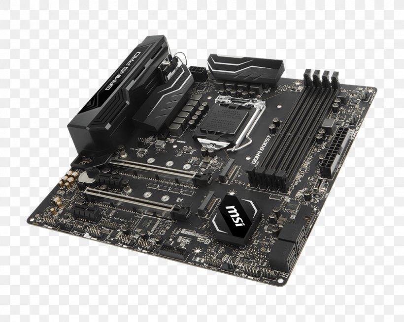 Mainboard MSI Z370M GAMING PRO AC PC Base Intel 1151v2 Form Fac Motherboard LGA 1151 MicroATX, PNG, 1024x819px, Intel, Atx, Central Processing Unit, Coffee Lake, Computer Component Download Free