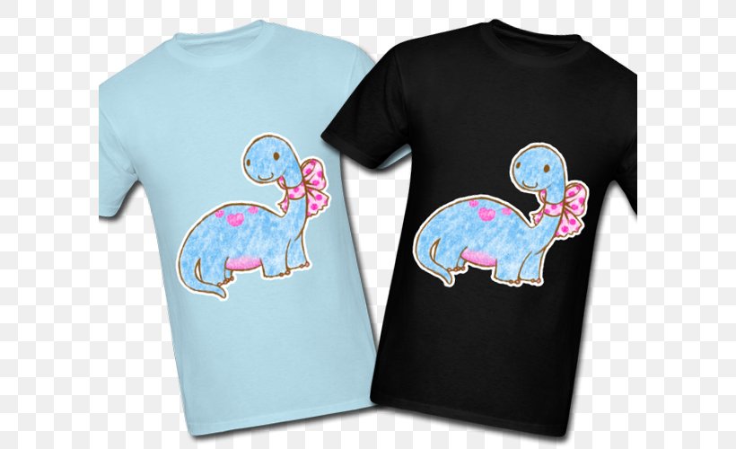T-shirt Sleeve Character Animal Font, PNG, 600x500px, Tshirt, Animal, Blue, Character, Clothing Download Free