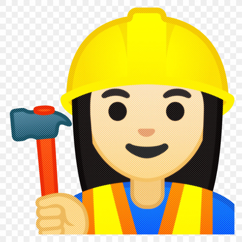Emoji Construction Construction Worker Icon Emoji Domain, PNG, 1024x1024px, Emoji, Construction, Construction Industry, Construction Worker, Emoji Domain Download Free