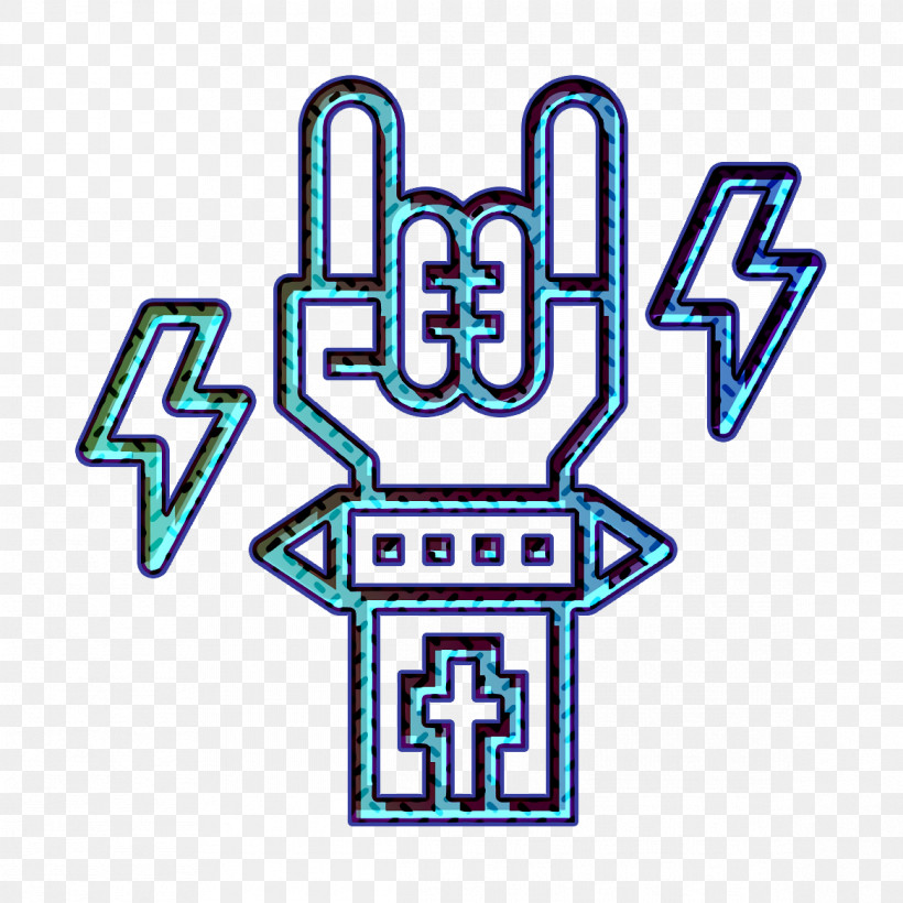 Rock Icon Hands Icon Punk Rock Icon, PNG, 1166x1166px, Rock Icon, Electric Blue, Hands Icon, Logo, Punk Rock Icon Download Free