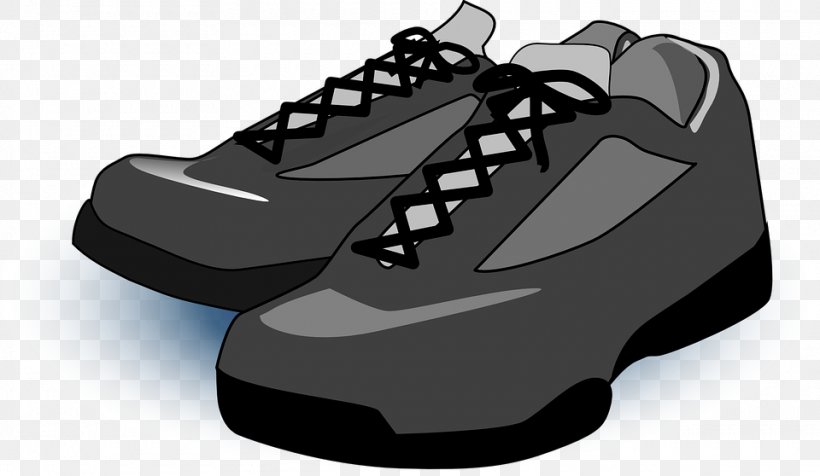 Clip Art Sneakers Shoe Openclipart Converse, PNG, 960x558px, Sneakers, Black, Brand, Clothing, Converse Download Free