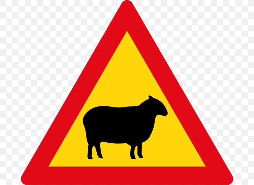 Traffic Sign Road Traffic Control Stop Sign, PNG, 686x599px, Traffic Sign, Area, Cattle Like Mammal, Dog Like Mammal, Grass Download Free