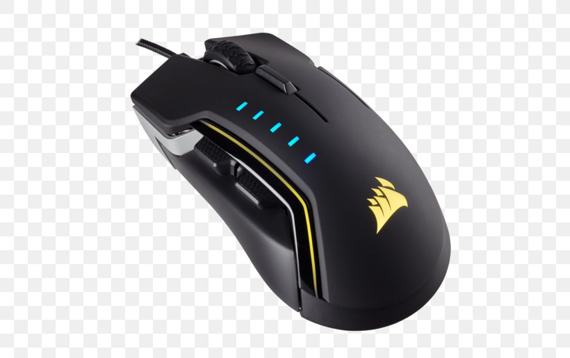 Computer Mouse Corsair GLAIVE RGB RGB Color Model Dots Per Inch Computer Keyboard, PNG, 515x515px, Computer Mouse, Aluminium, Backlight, Computer, Computer Component Download Free