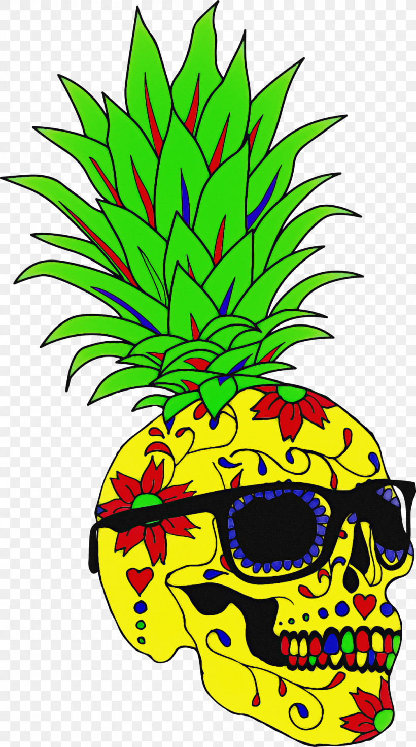 Pineapple, PNG, 1000x1795px, Ananas, Fruit, Pineapple, Plant Download Free