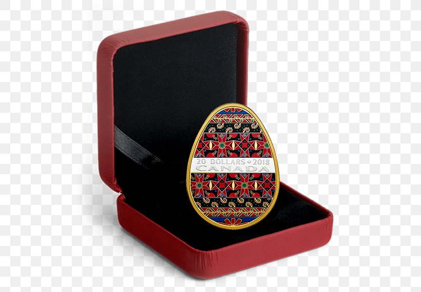 Vegreville Egg Ukraine Coin Pysanka Royal Canadian Mint, PNG, 570x570px, 150th Anniversary Of Canada, Ukraine, Box, Canada, Canadian Silver Maple Leaf Download Free