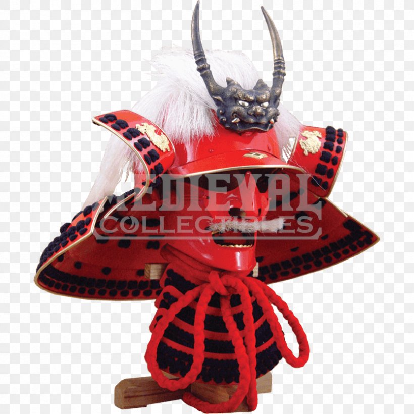 Japanese Armour Edo Period Samurai Kabuto, PNG, 833x833px, Japan, Armour, Christmas Ornament, Edo Period, Figurine Download Free