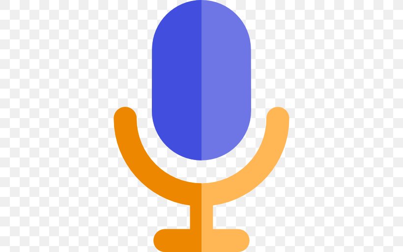 Microphone Sound Recording And Reproduction Clip Art, PNG, 512x512px, Microphone, Dictation Machine, Human Voice, Orange, Radio Download Free