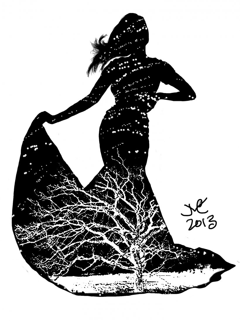 Silhouette Art Drawing Clip Art, PNG, 1500x2000px, Silhouette, Art, Artist, Black And White, Costume Design Download Free