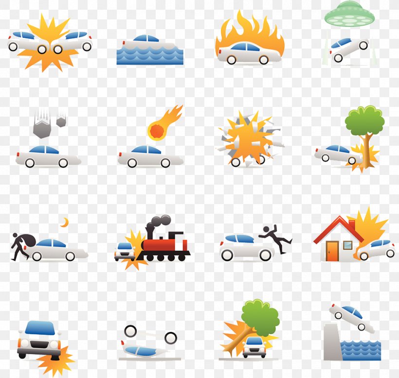 Car Traffic Collision Icon, PNG, 966x917px, Car, Accident, Area, Cartoon, Clip Art Download Free