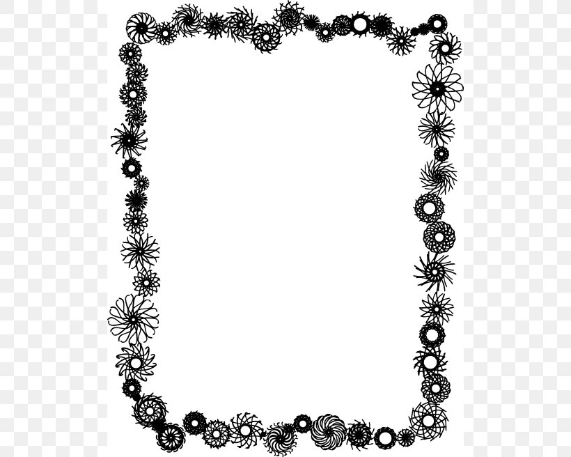 Flower Black And White Clip Art, PNG, 512x656px, Flower, Black, Black And White, Body Jewelry, Chain Download Free