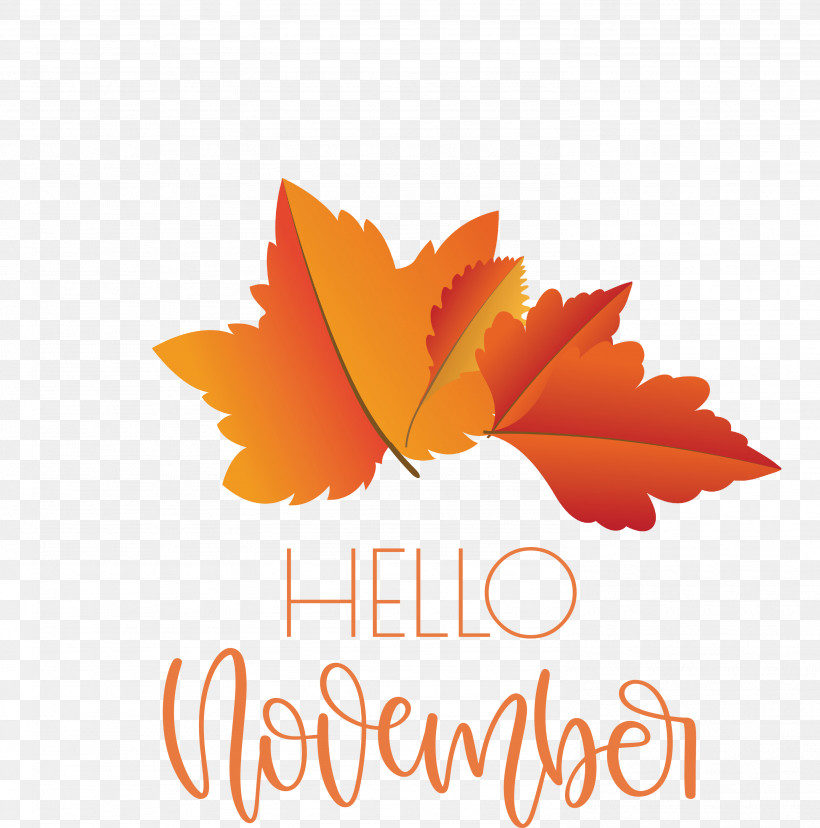 Hello November November, PNG, 2971x3000px, Hello November, Flower, Leaf, Logo, November Download Free